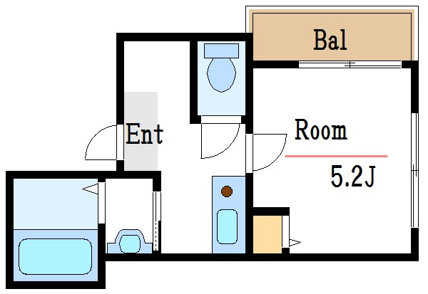 ブロッサムテラス船堀 間取り図