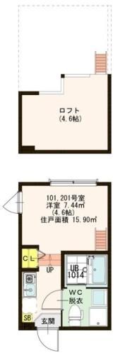 ハーモニーテラス綾瀬 間取り