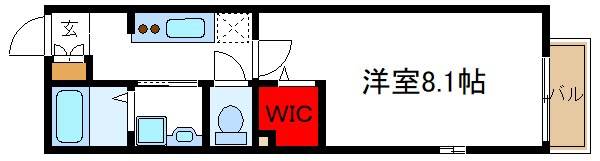 宮内サンハイツ竹ノ塚E  102号室 間取り