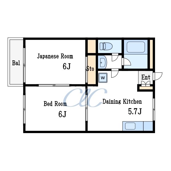 ヴァンベール船堀 間取り図