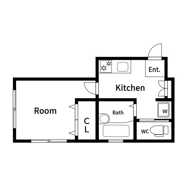 鈴木マンション  間取り図