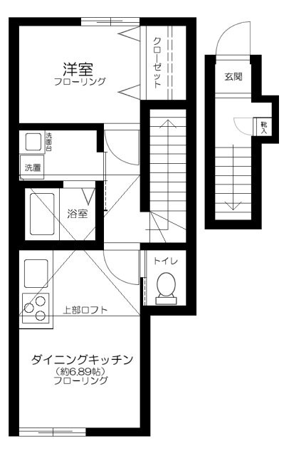 casa bonheur(カーサ　ボヌール) 間取り