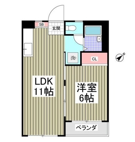 ＭＫＣ西新井橋ハイツ  間取り