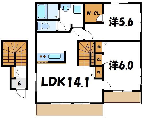 ＳＳメゾン 間取り図