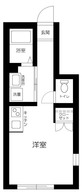 カーサ西巣鴨  間取り