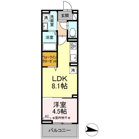 Ｄ-Ｌｉｂｅｒｔｅ 間取り