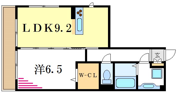 コーポ盛 間取り図