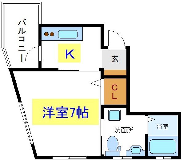 イーストワードⅢ 間取り