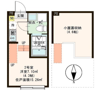 ハーモニーテラス中川Ⅳ 間取り