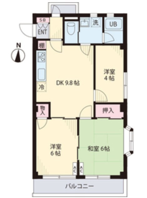 ランドモール 間取り