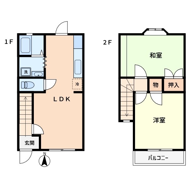 シントミプラザ西日暮里 間取り図