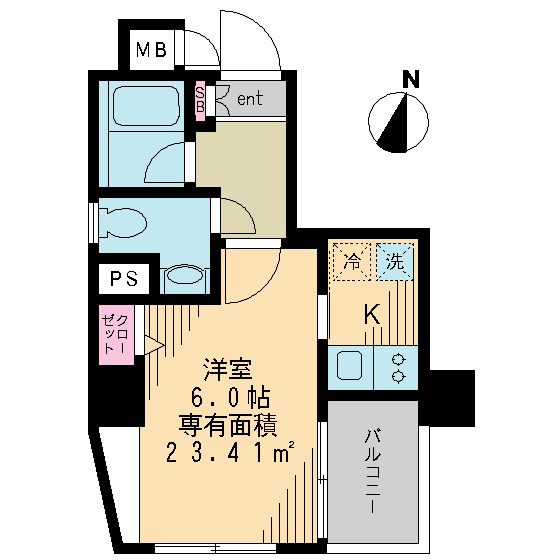 プリマヴェーラ北千住 間取り