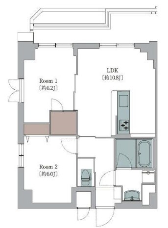L&amp;lsquo;Foria瑞江 間取り図