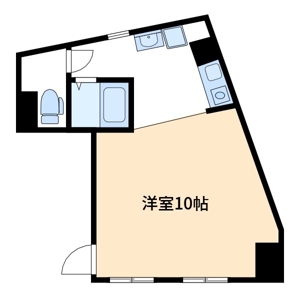 エスパシオ町屋 間取り