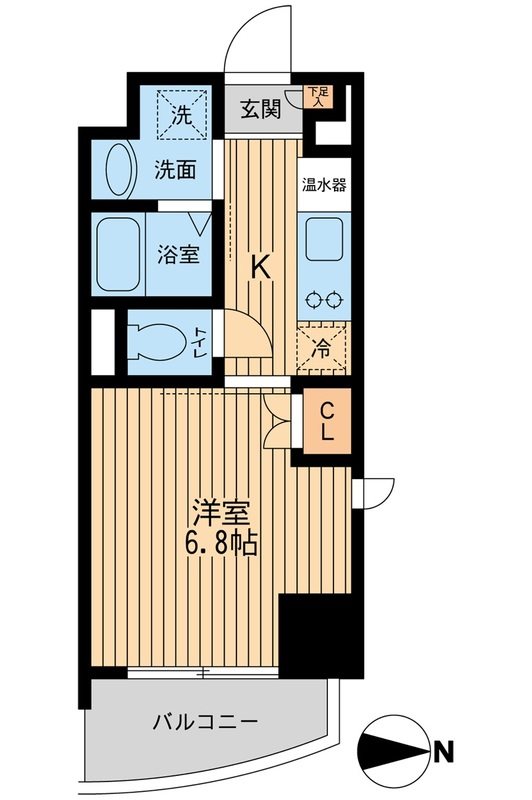 プライムアーバン西大島 間取り図