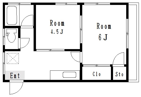 モトヤマンション 間取り図