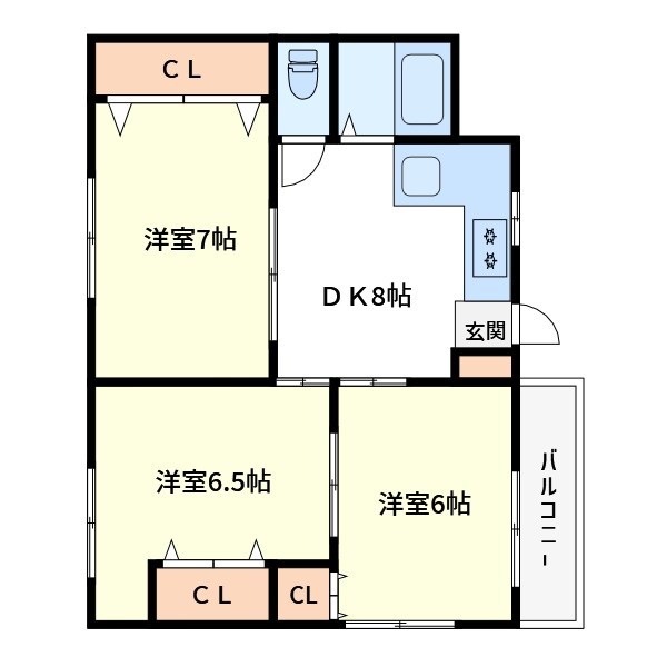 行徳ハイム 間取り図