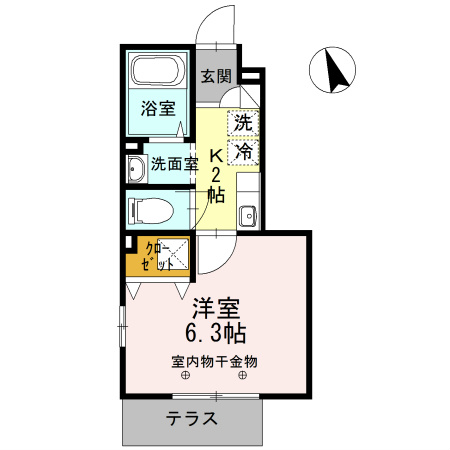 萌木庵 間取り