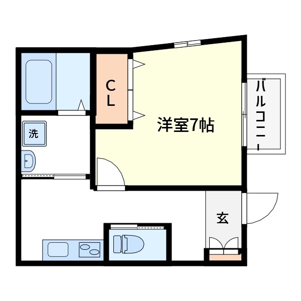 パレスホリケ1 間取り