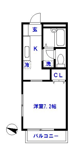 エスポワール 間取り図