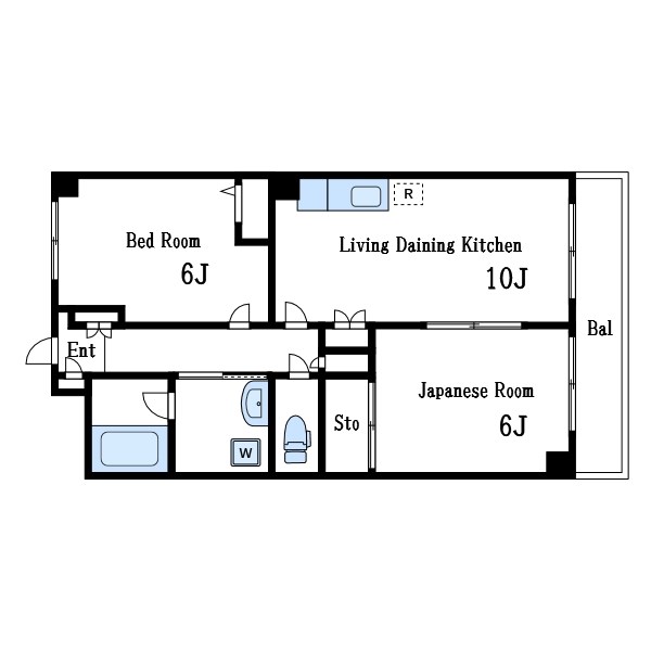 ヴァンベール瑞江 間取り図