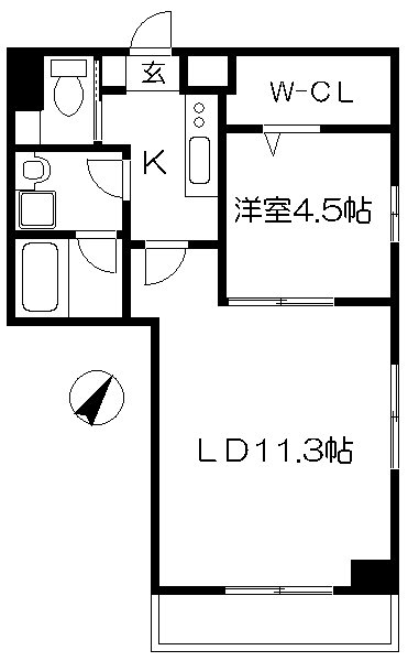 エレガンス王子 間取り