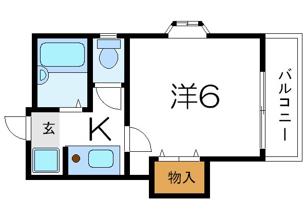 ラ・フィーヌエノモト 間取り図