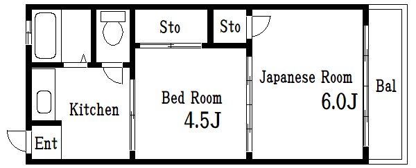 文化ハイツ 間取り図