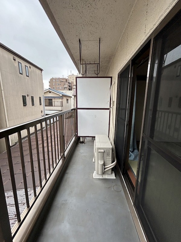 文化ハイツ ベランダ