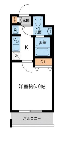 KDXレジデンス大島  間取り図