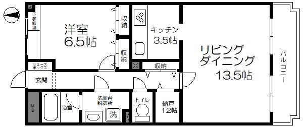 カーサ・ジョイＥ 間取り