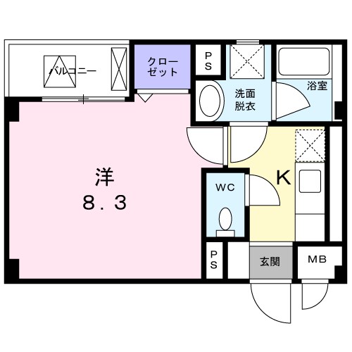 ベルメゾン丸松  間取り