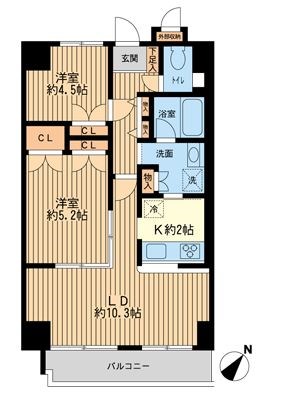 プリヴェ根岸   間取り図