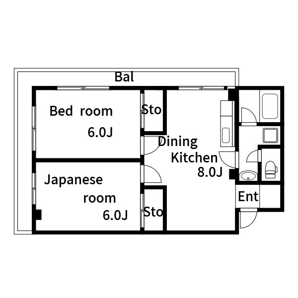 中西レジデンス 間取り