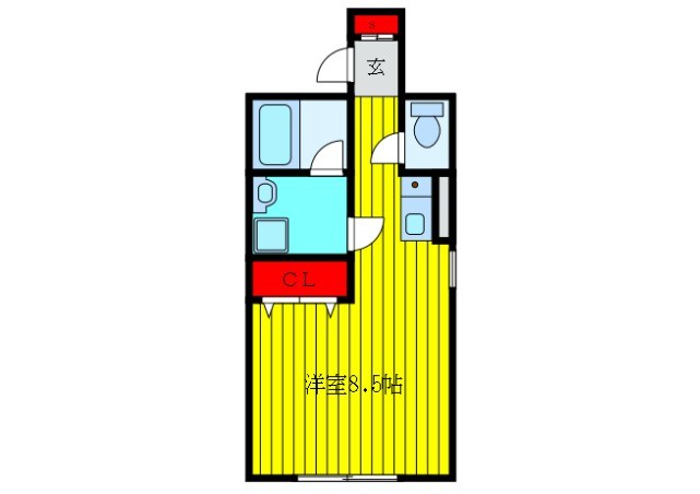 ROW HOUSE王子本町 間取り