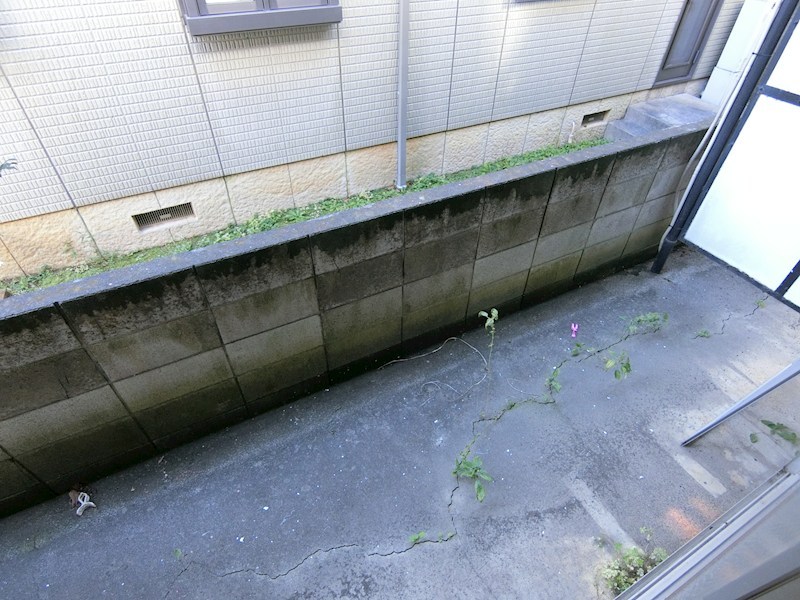 光ハイツ ベランダ