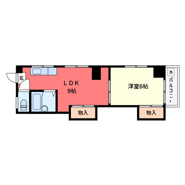 ジュンハイツ 間取り