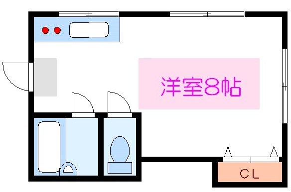 石田コーポ 間取り