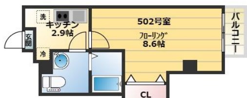 センターパーク平井Ⅲ  間取り