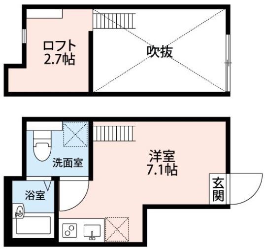 ビレッタ新小岩 間取り図