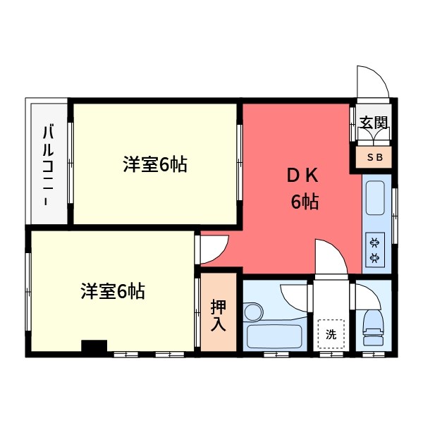 ショーケンプラザ  間取り図