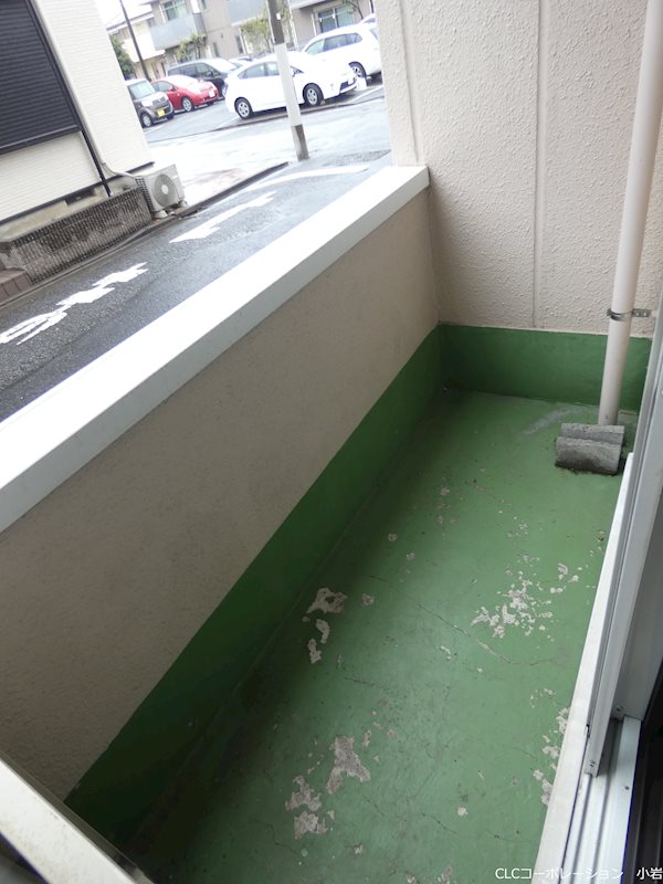 ショーケンプラザ  ベランダ