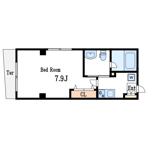 アセット瑞江 間取り図