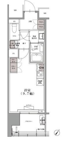 SKナインティ門前仲町 間取り