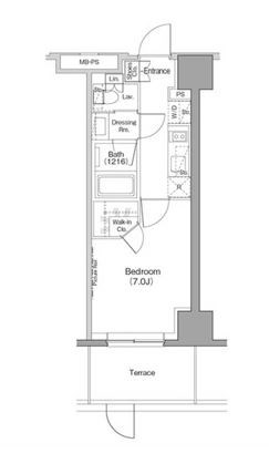 ザ・パークハビオ木場  間取り