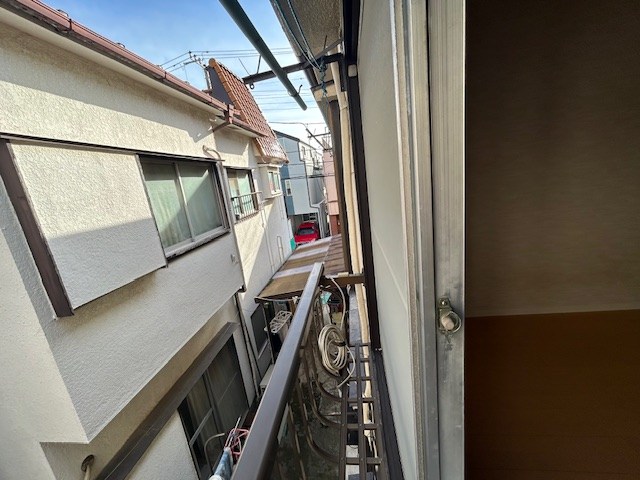 みかど荘 ベランダ
