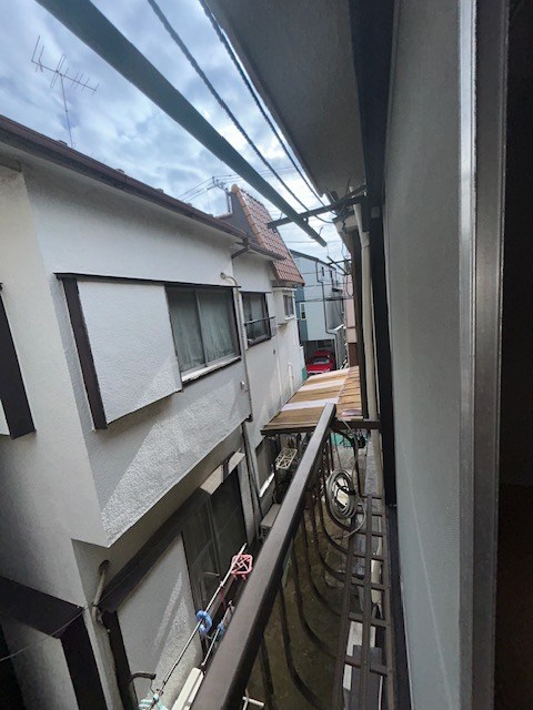 みかど荘 ベランダ