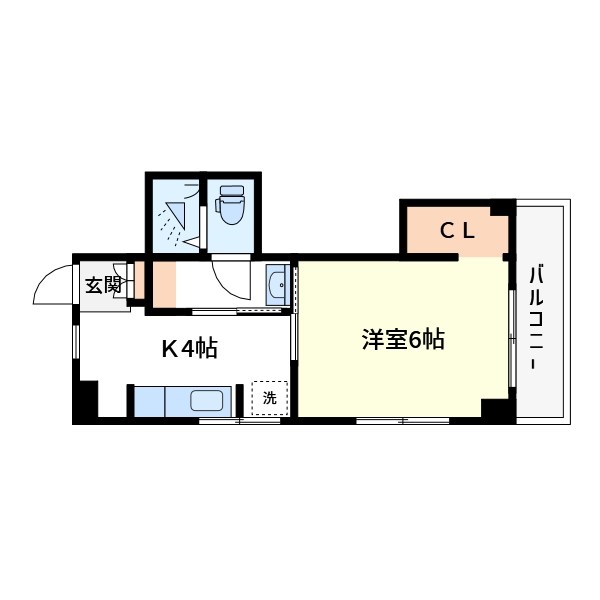 リバーサイド小澤 間取り図