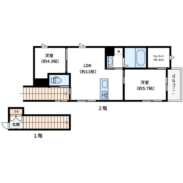 南千住５丁目シャーメゾン 間取り図