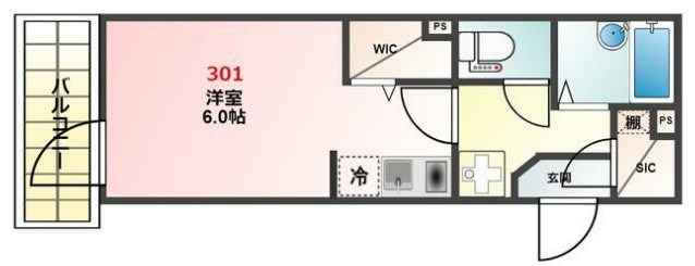 ルネコート高砂WESTA棟 間取り
